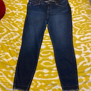 Size 18 Tall - Torrid premium stretch jeans with raw hem